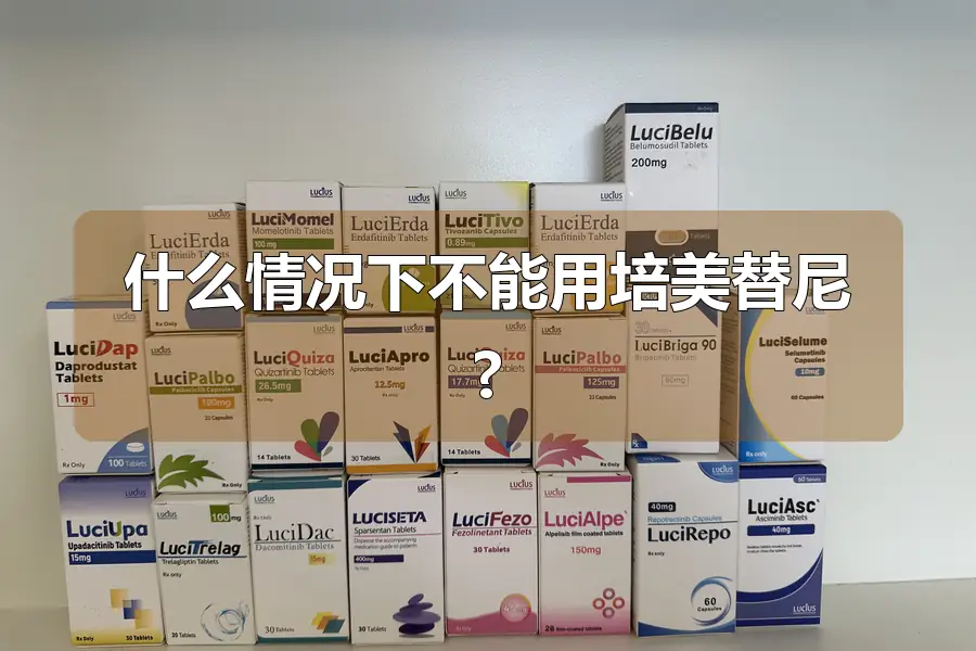 什么情况下不能用培美替尼?